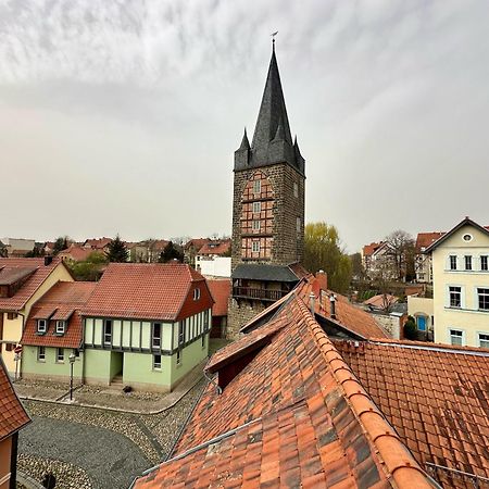 Ferienwohnung Unterm Schreckensturm Quedlinburg Exterior foto
