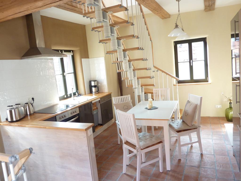 Ferienwohnung Unterm Schreckensturm Quedlinburg Exterior foto