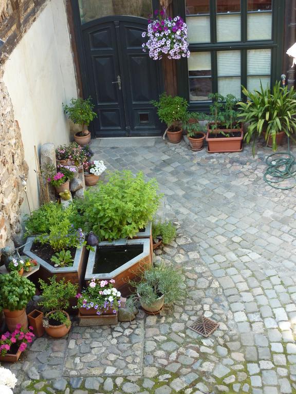 Ferienwohnung Unterm Schreckensturm Quedlinburg Exterior foto