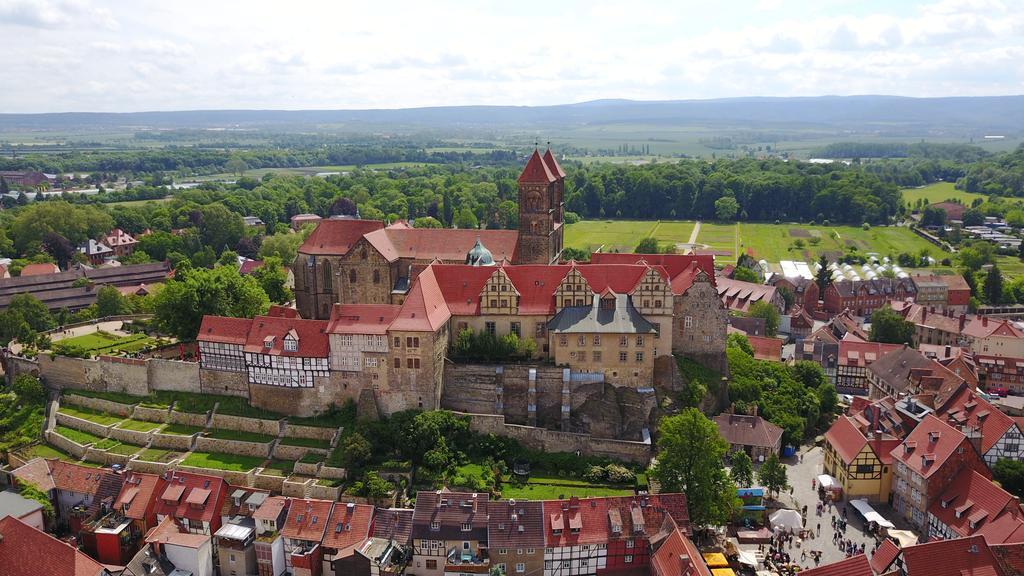 Ferienwohnung Unterm Schreckensturm Quedlinburg Exterior foto